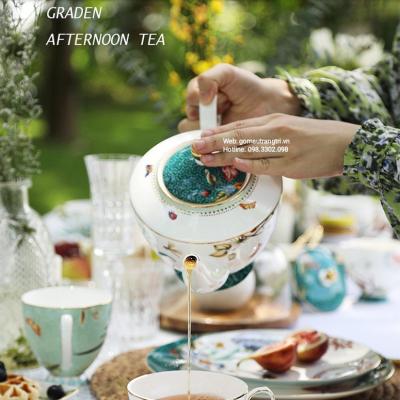 Bộ ấm chén phong cách Bắc Âu - sản phẩm trang trí nhà cửa hiện đại và sang trọng